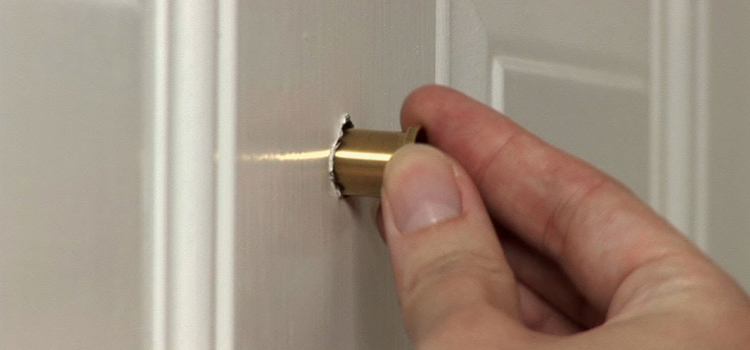 peephole door repair in Lake Los Angeles