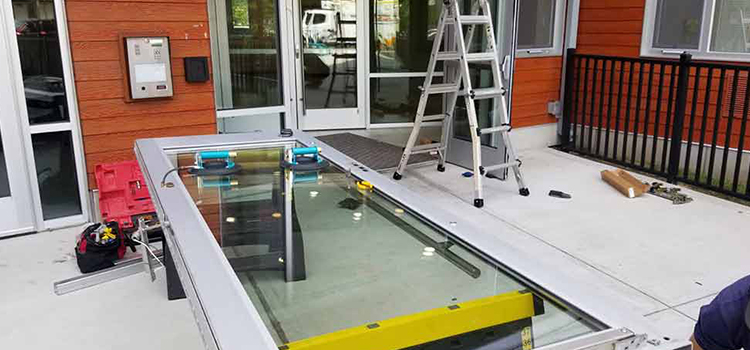 storefront door glass replacement Lake Los Angeles